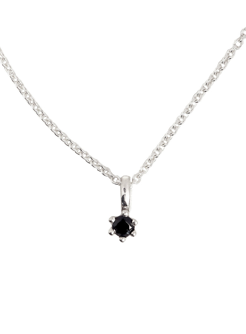 JULIE Diamond necklace, Black Diamond