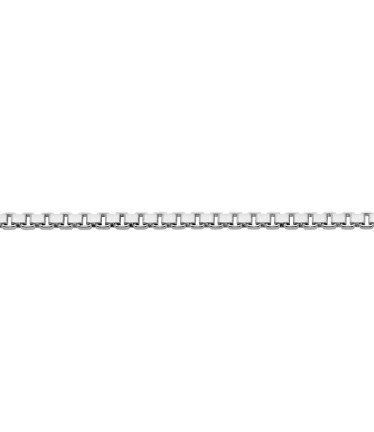 Box Chain Bracelet, silver