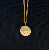 Buchstabenanhänger 18k. Gold + Diamanten (A-Z)