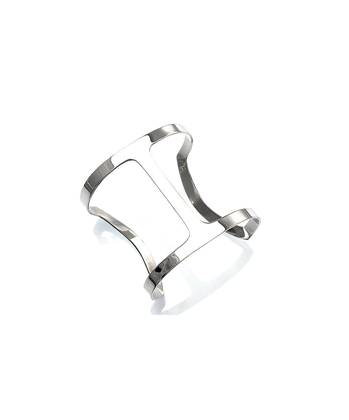 Rod Cuff bracelet, silver