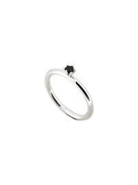 Julie Ehering / Verlobungsring, Diamantring, Schwarzer Diamant 0,10 ct