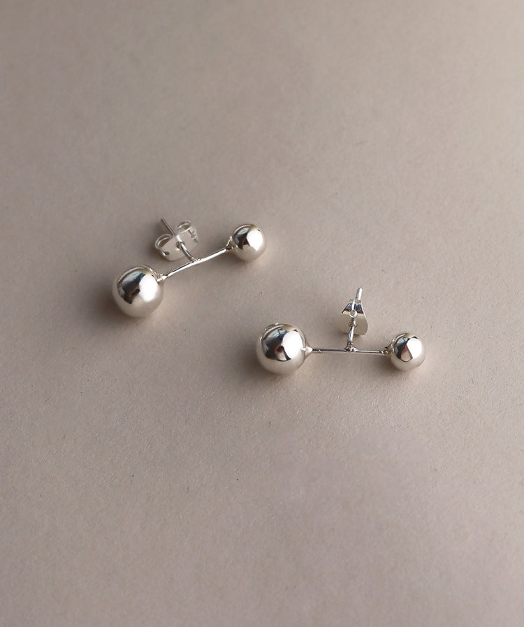 Balance Silver earrings