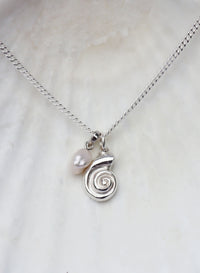 Summer Edition Shell & Pearl Silberkette