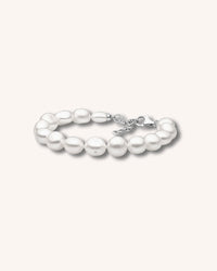 Pearl bracelet, Baroque pearls Large
