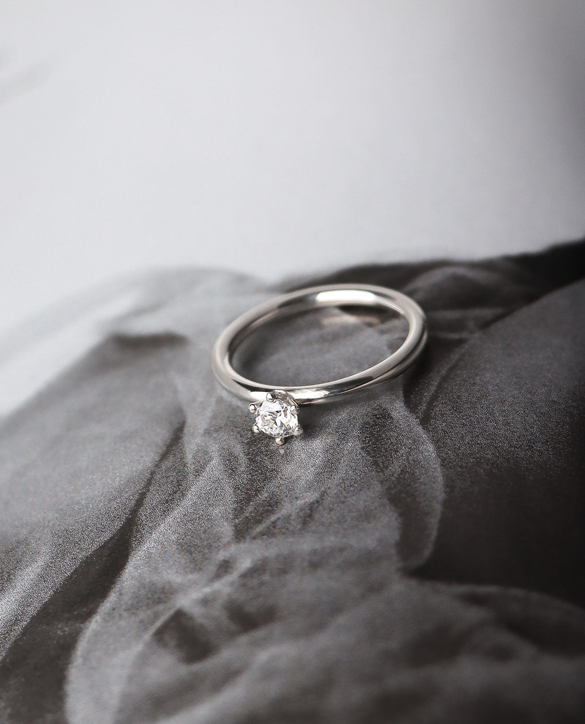 Julie Diamond silver ring 0.25 ct.