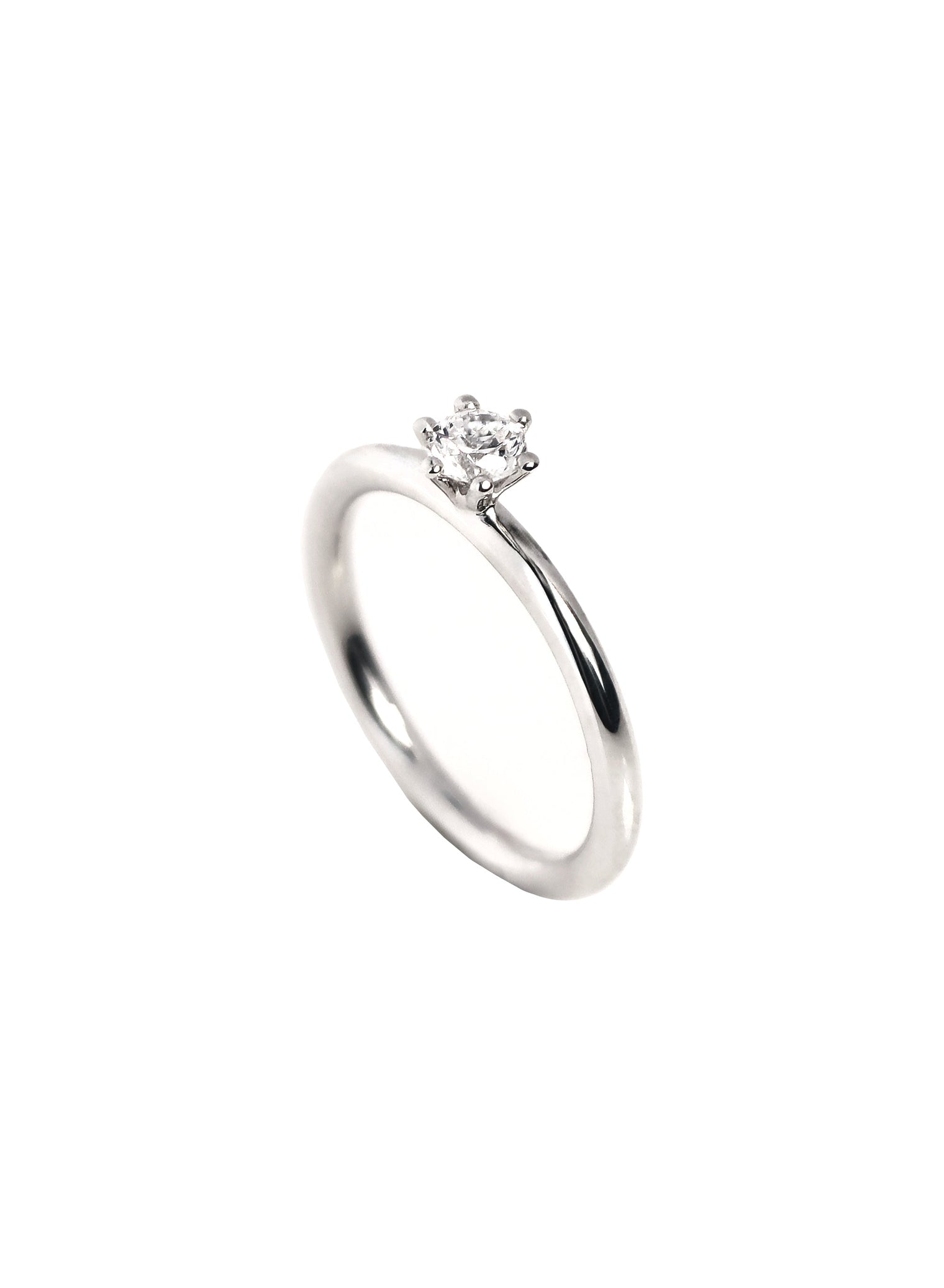 Julie Diamond silver ring 0.25 ct.