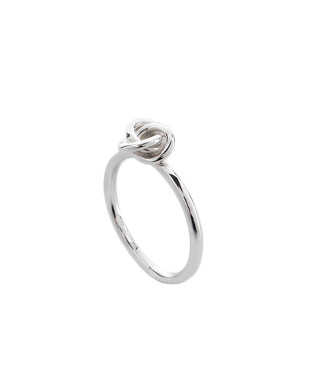 REA 3 in One Small Knot Silverring - Mila Silver