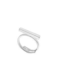 Ring aus blankem Silber