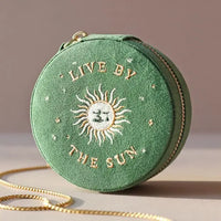 Jewelry Box Sun & Moon, Green