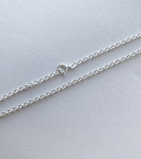 KEDJA ankar silver, 1.2 mm, 45 cm - Mila Silver