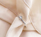 MILA COMBO Ring stack Minou Diamond ring/Frost/Hamrad - Mila Silver
