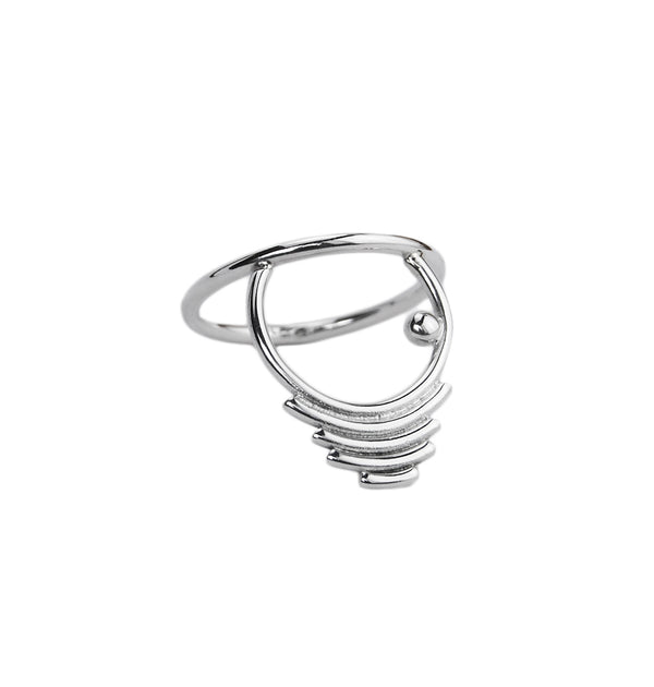 THE JOURNEY ring silver - Mila Silver