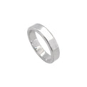 MILA MAN Ring stack Silverringar, 5 mm - Mila Silver